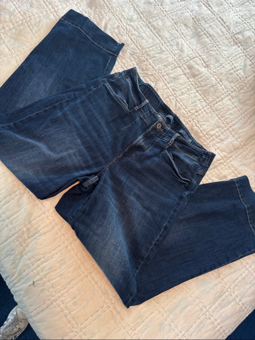 J Jill High-Rise Wide Leg Jeans * sz 16 * - Picture 9 of 9